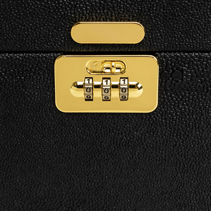 Black Luxie locking stash box