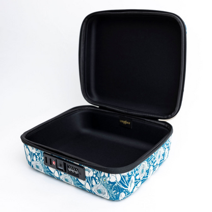 NEW! Lockbox stash box with zipper combination lock - Swedish summer