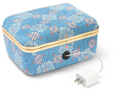 Keeps your favorite electronic devices securely stored and fully charged. The grommet on the back of your snugbox allows charging cord access to items locked inside.