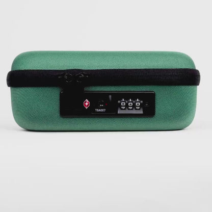 Lockbox with zipper combination lock - Evergreen